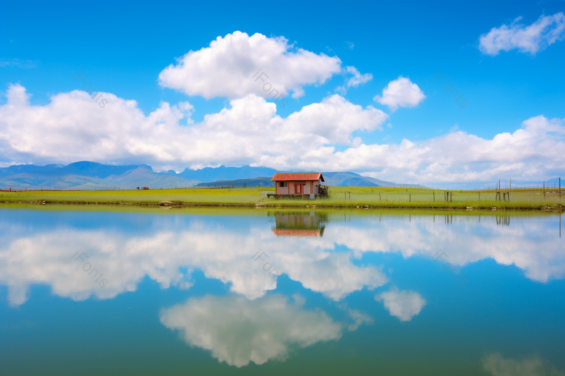 草原夏日度假出游的风景区清晰的摄影图高清的图片,高清,摄影图,摄影图片,图片大全,摄影图免费下载